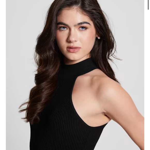 GUESS Eco - Shayna Mock Neck Top - Picture 3 of 5